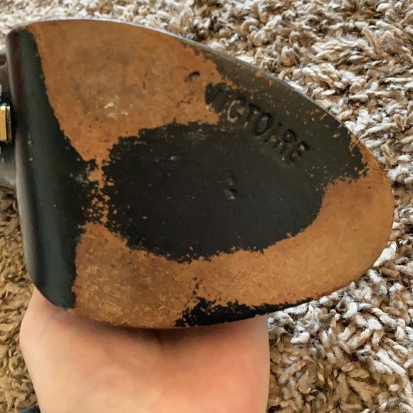 Pour La Victoire leather stiletto heels. Size 6.5 - Picture 4 of 7